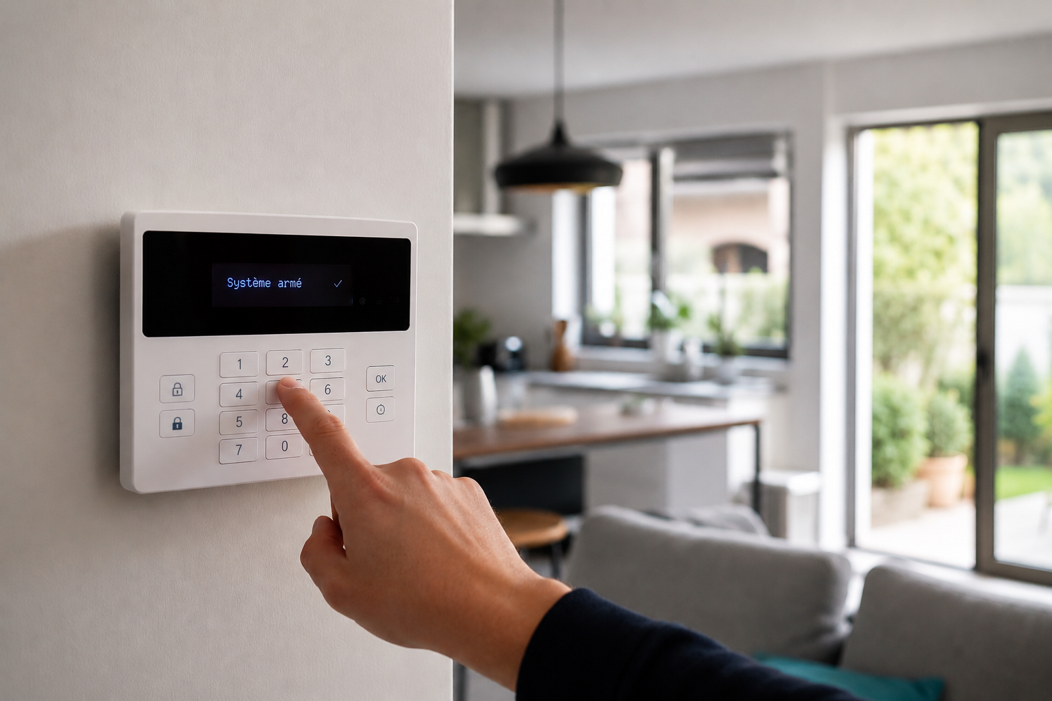 Installation syst&egrave;me alarme intrusion pour maison au Cannet, Alpes-Maritimes